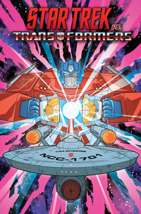 Book Cover for Star Trek Vs. Transformers by John Barber, Mike Johnson, Priscilla Tramontano, Leonardo Ito, Josh Burcham