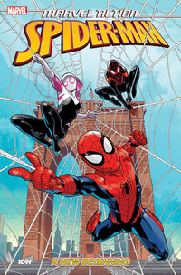 Book Cover for Spider-Man New Beginnings. Book One by Delilah S Dawson