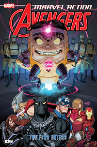 Book Cover for Marvel Action. Book 3 Avengers by Matthew K Manning, Protobunker Studio, Marvel Comics Group