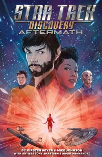 Book Cover for Star Trek Discovery. Aftermath by Kirsten Beyer, Mike Johnson