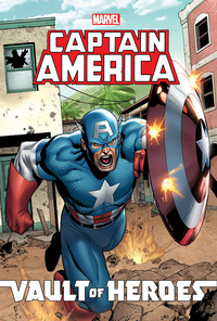 Book Cover for Marvel Vault of Heroes. Captain America by Scott Gray, Roger Langridge, Paul Tobin, Todd Dezago, J M DeMatteis, Marvel Comics Group