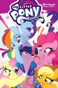 Book Cover for My Little Pony Volume Seven by Sam Maggs, Thomas F Zahler, Kate Sherron, Christina Rice, Mary Kenney, Jeremy Whitley, Ted Anderson