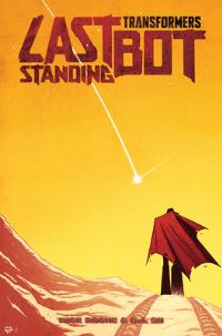 Book Cover for Transformers. Last Bot Standing by Nick Roche