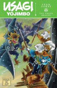 Book Cover for Usagi Yojimbo. [38]. The Green Dragon by Stan Sakai