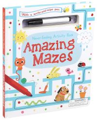Book Cover for Never-Ending Activity Book by Courtney Acampora