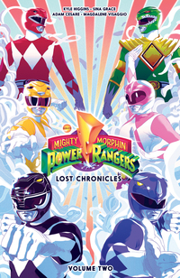 Book Cover for Mighty Morphin Power Rangers. Volume Two Lost Chronicles by Kyle Higgins, Caleb Goellner, Anthony Burch, Adam Cesare
