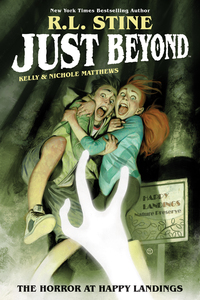 Book Cover for The Horror at Happy Landings by R L Stine