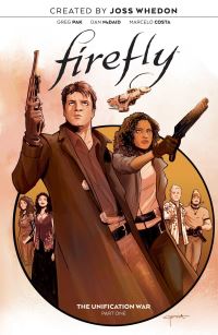 Book Cover for The Unification War by Greg Pak, Joss Whedon