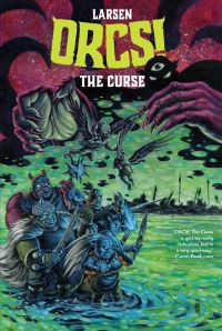 Book Cover for Orcs!. The Curse by Christine Larsen
