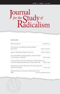 Book Cover for Journal for the Study of Radicalism 11, No. 2 by Arthur Versluis