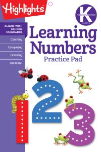 Book Cover for Kindergarten Learning Numbers by Highlights Learning
