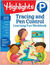 Book Cover for Preschool Tracing and Pen Control by Highlights Learning
