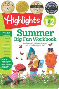 Book Cover for Summer Big Fun Workbook Bridging Grades 1 & 2 by Highlights Learning