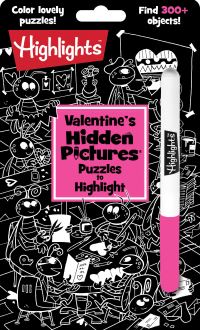 Book Cover for Valentine's Hidden Pictures Puzzles to Highlight by Highlights