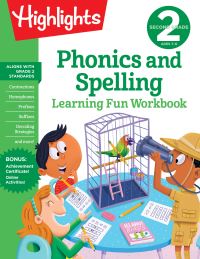 Book Cover for Second Grade Phonics and Spelling by Highlights Learning