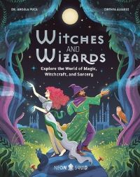 Book Cover for Witches and Wizards by Dr Puca, Neon Squid