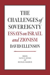 Book Cover for The Challenges of Sovereignty by David Ellenson