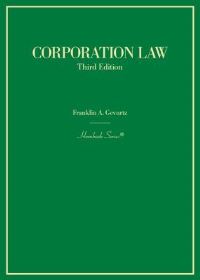 Book Cover for Corporation Law by Franklin Gevurtz