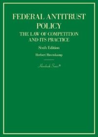 Book Cover for Federal Antitrust Policy by Herbert Hovenkamp