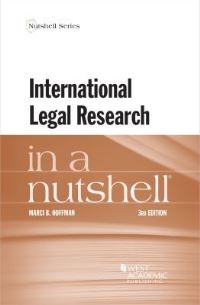 Book Cover for International Legal Research in a Nutshell by Marci Hoffman