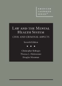 Book Cover for Law and the Mental Health System by Christopher Slobogin, Thomas L. Hafemeister, Douglas Mossman