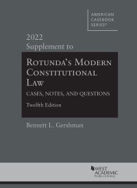 Book Cover for Rotunda's Modern Constitutional Law by Bennett L. Gershman, Ronald D. Rotunda