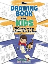 Book Cover for The Drawing Book for Kids by Woo Jr Kids Activities