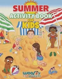 Book Cover for Summer Activity Book for Kids by Woo Jr Kids Activities
