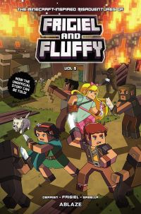 Book Cover for The Minecraft-Inspired Misadventures of Frigiel & Fluffy Vol 5 by Frigiel, JeanChristophe Derrien