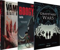 Book Cover for Ablaze Spotlight on Horror Collected Set by Patrick Renault, Ange, Mathieu Salvia, A J Lieberman