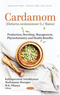 Book Cover for Cardamom [Elettaria Cardamomum (L.) Maton] by Kaliyaperumal Ashokkumar, Muthusamy Murugan, M K Dhanya