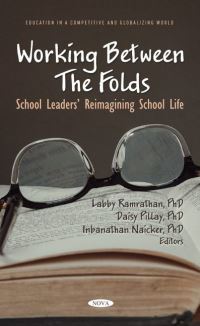 Book Cover for Working Between the Folds by Labby Ramrathan, Daisy Pillay, Inbanathan Naicker