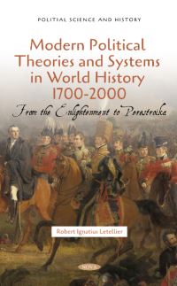 Book Cover for Modern Political Theories and Systems in World History 1700-2000 by Robert Ignatius Letellier