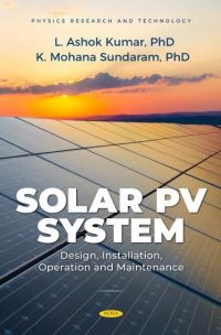 Book Cover for Solar PV System by L Ashok Kumar, K Mohana Sundaram