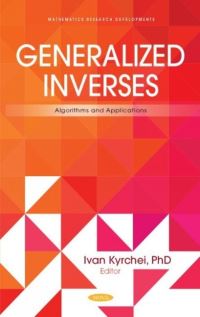 Book Cover for Generalized Inverses by Ivan Kyrchei