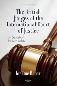 Book Cover for The British Judges of the International Court of Justice by Graeme Baber