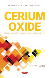 Book Cover for Cerium Oxide by Jorben Gerritzen