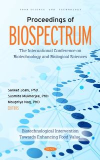 Book Cover for Proceedings of BIOSPECTRUM by Sanket J. Joshi