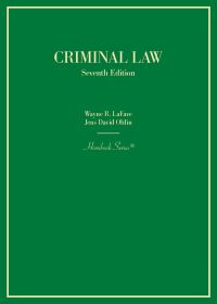 Book Cover for Criminal Law by Wayne R LaFave