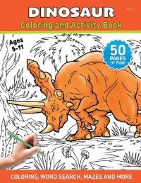 Book Cover for Dinosaur - Coloring and Activity Book - Volume 3 by Abc Zoo