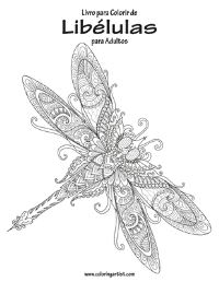 Book Cover for Livro Para Colorir De Libélulas Para Adultos by Nick Snels