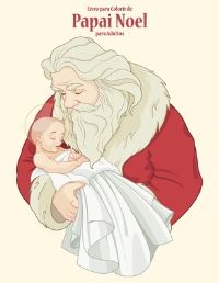 Book Cover for Livro Para Colorir De Papai Noel Para Adultos by Nick Snels