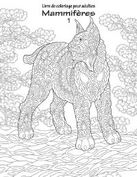 Book Cover for Livre De Coloriage Pour Adultes Mammifères 1 by Nick Snels