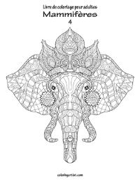 Book Cover for Livre De Coloriage Pour Adultes Mammifères 4 by Nick Snels