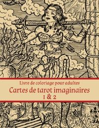 Book Cover for Livre De Coloriage Pour Adultes Cartes De Tarot Imaginaires 1 & 2 by Nick Snels