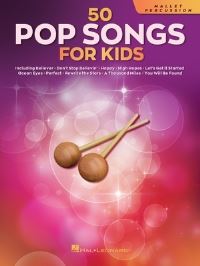 Book Cover for 50 Pop Songs for Kids for Mallet Percussion by Hal Leonard Corp