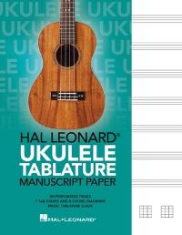 Book Cover for Hal Leonard Ukulele Tablature Manuscript Paper by Hal Leonard Corp