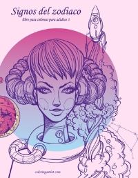 Book Cover for Signos Del Zodiaco Libro Para Colorear Para Adultos 3 by Nick Snels