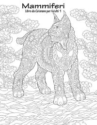 Book Cover for Mammiferi Libro Da Colorare Per Adulti 1 by Nick Snels
