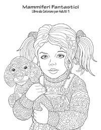 Book Cover for Mammiferi Fantastici Libro Da Colorare Per Adulti 1 by Nick Snels